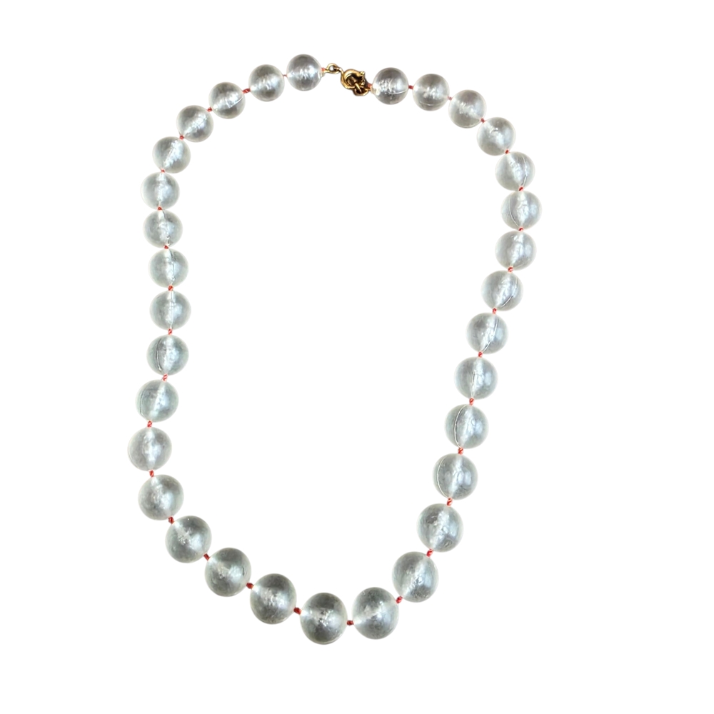 Translucent Beaded Necklace - Picture 2 of 4